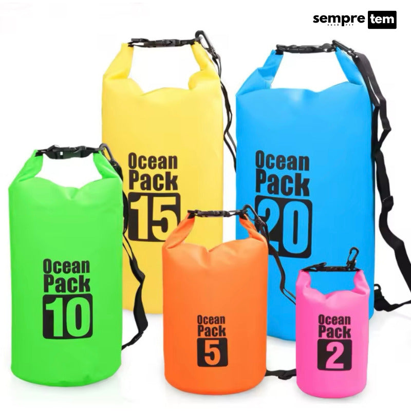 Bolsa Aquática Flutuante, Impermeável, para Esportes Aquáticos + Brindes - Sempre Fit