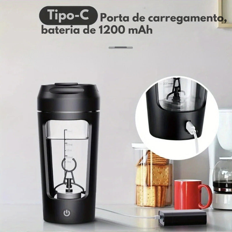 Coqueteleira Automática para Shakes + Brinde - Sempre Fit