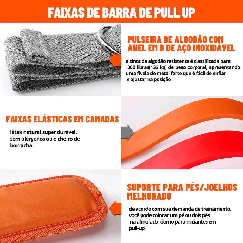 Suporte de Auxílio para Barra Fixa, pull up - Sempre Fit